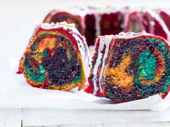 Image for Instant Pot Rainbow Bundt Cake