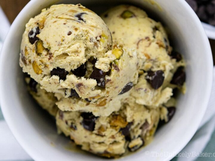 Image for Homemade Pistachio Chocolate Chip Ice Cream