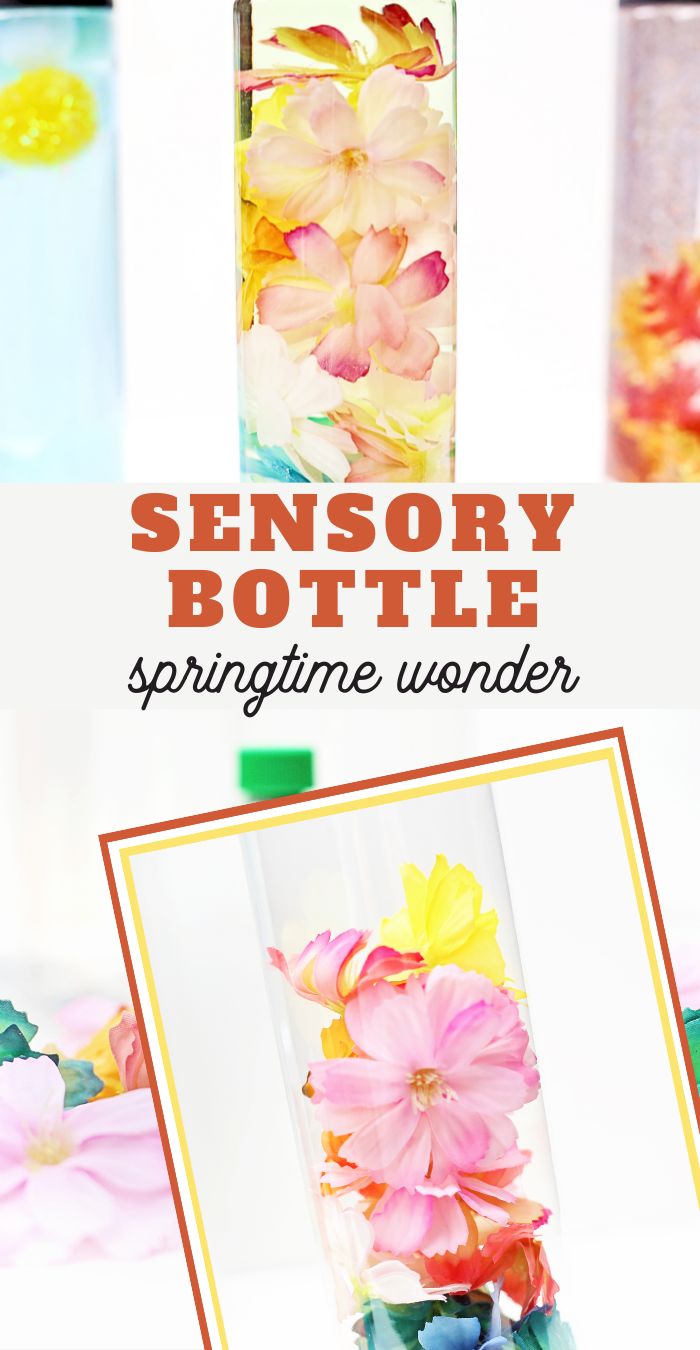 Four Seasons Sensory Bottle - 3 Boys and a Dog