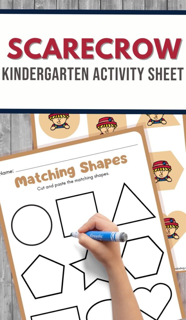Scarecrow Preschool Activity Pack - 3 Boys and a Dog