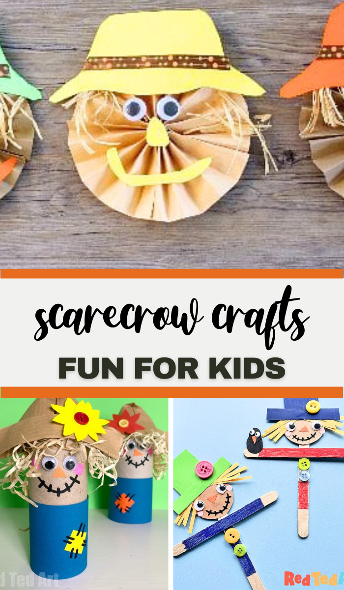 Scarecrow Crafts for Kids - 3 Boys and a Dog