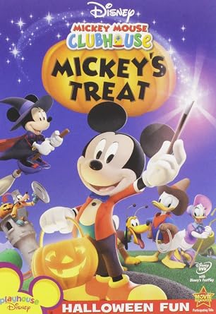 Mickey Mouse Clubhouse Mickey’s Treat Halloween DVD cover