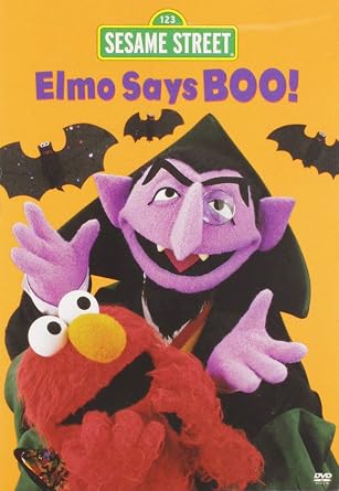 Sesame Street Elmo Says Boo Halloween DVD cover
