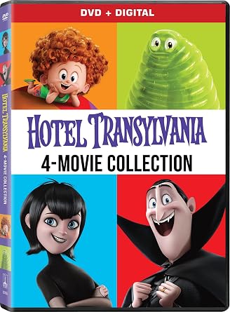 Hotel Transylvania four-movie collection cover