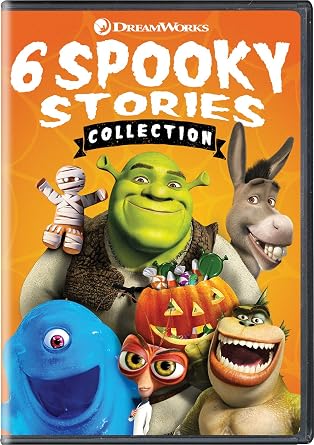 DreamWorks 6 Spooky Stories Halloween collection DVD cover