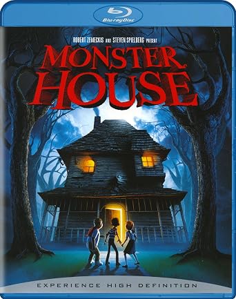 Monster House animated Halloween movie cover