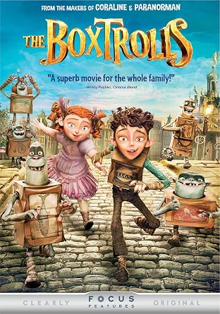 The Boxtrolls animated movie cover