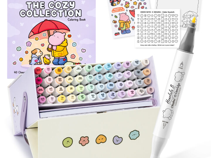 Image for Ohuhu x Coco Wyo Cozy Mood Coloring Kit