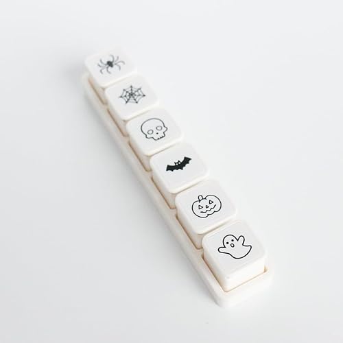 Mini Halloween Stamp Set, 6-in-1 Self-Inking