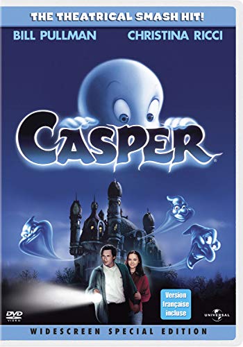 Casper cover art, a classic family Halloween movie