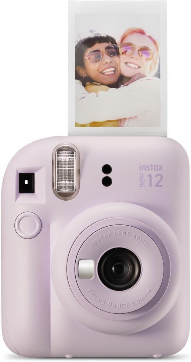 Fujifilm Instax Mini 12 instant camera in lilac purple