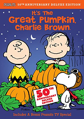 It's the Great Pumpkin, Charlie Brown cover art, a classic family Halloween movie