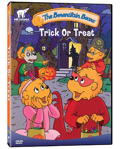 The Berenstain Bears Trick or Treat cover art, a classic kids Halloween special