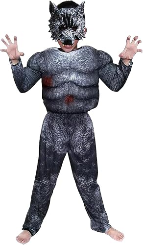 Werewolf Muscle Costume for kids
