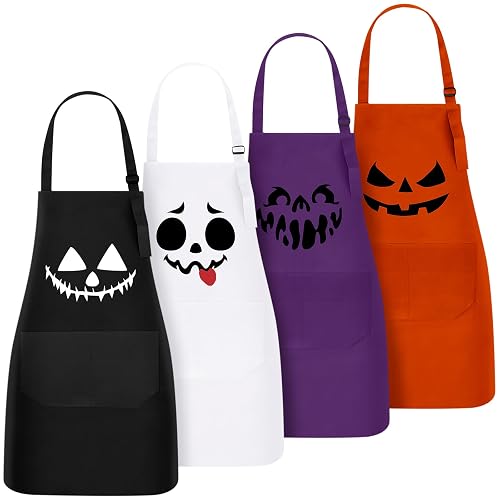 Halloween Apron Set of 4