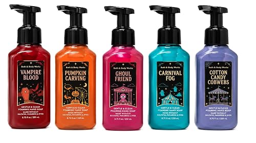 Bath & Body Works Halloween Foaming Hand Soap, Set of 5