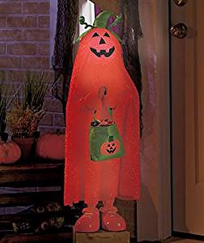 Lighted Color Changing Pumpkin Greeter
