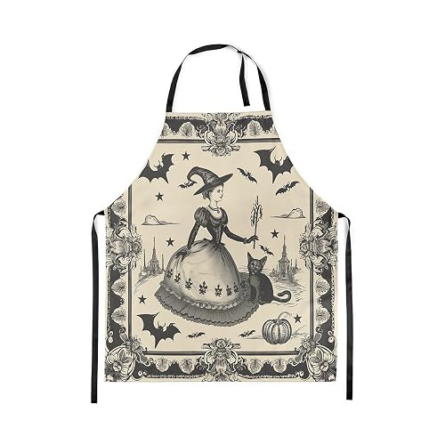 Vintage Gothic Halloween Apron