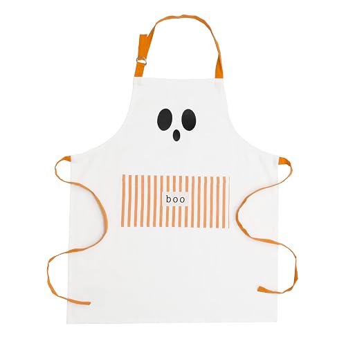 C and F Home Boo Bash Ghost Striped Apron