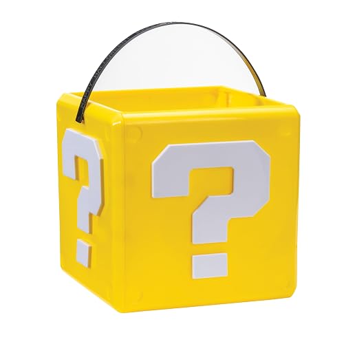 Question Block Candy Bucket