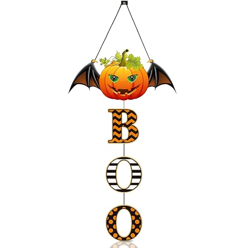 Pumpkin Boo Welcome Sign