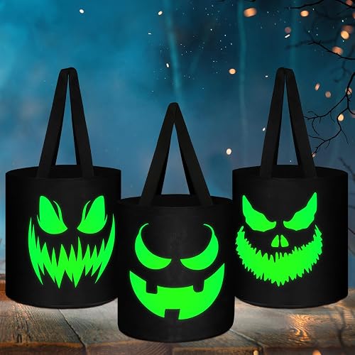 Glow in the Dark Buckets, 3 Pack