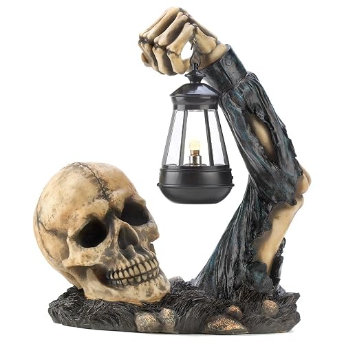 Sinister Skull with Lantern