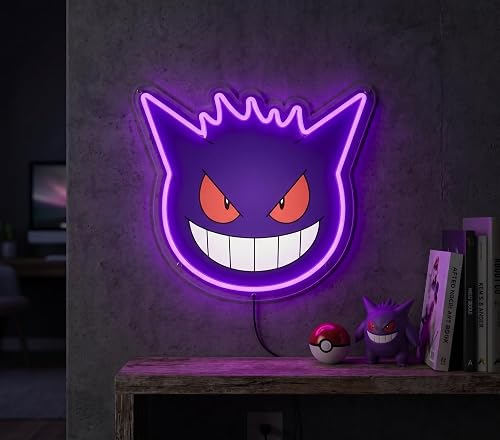 Gengar Face Die Cut Wall Art