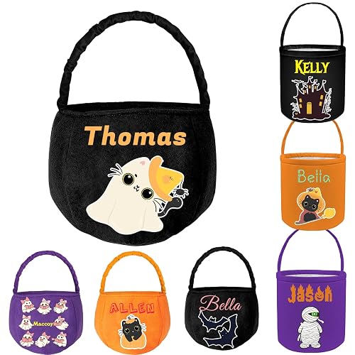 Personalized Trick-or-Treat Bucket with Name