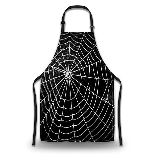 Spiderweb Halloween Apron