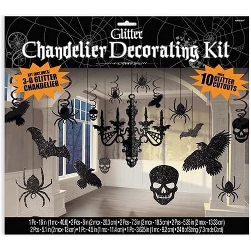 Glitter Paper Chandelier Kit
