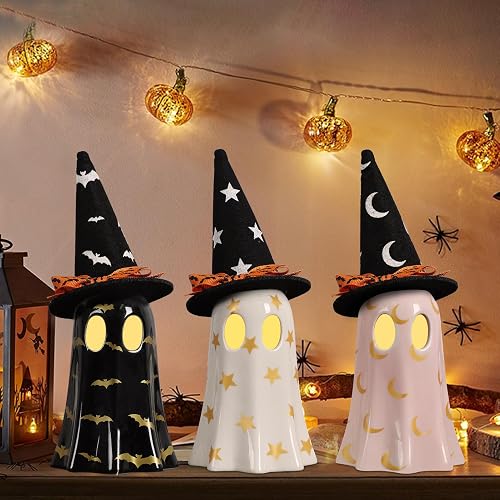 Ceramic Ghosts, Set of 3