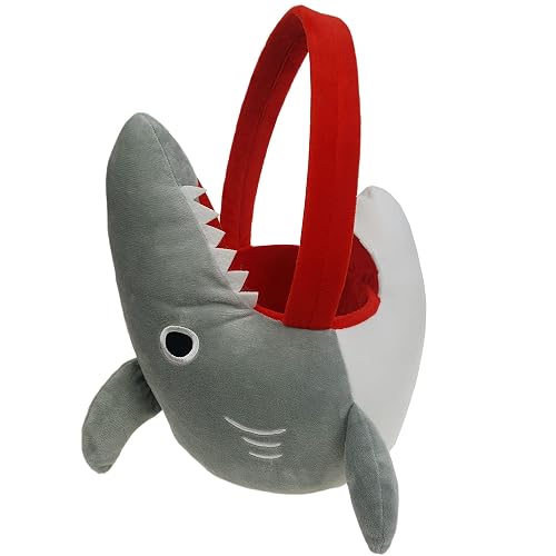 Plush Shark Treat Basket