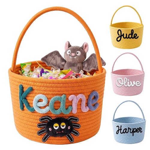 Personalized Rope Basket