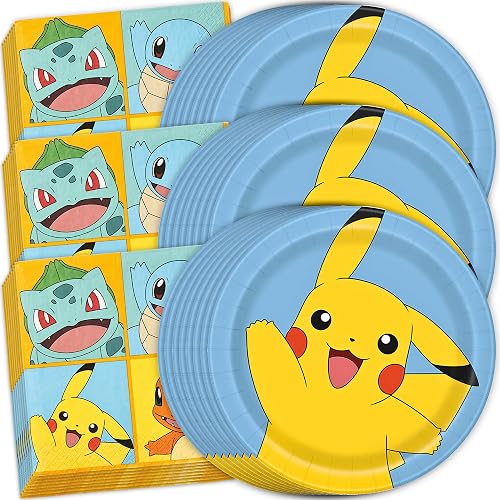 Pokemon Party Decorations and Tableware