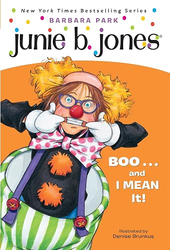 Junie B. Jones: BOO...and I MEAN It! book cover