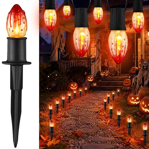 24 Foot C9 Halloween String Lights