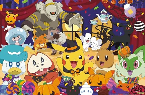 Pokemon Halloween Party Wall Poster