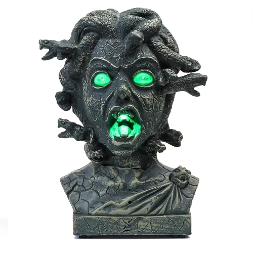 Animated Medusa Bust
