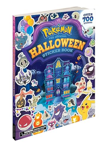 Pokemon Halloween Official Sticker Book