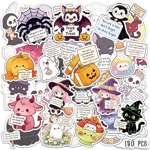 Halloween Reward Stickers, 150 Pieces