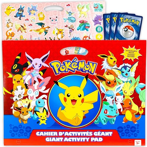 Pokemon Sticker Activity Pad Bundle