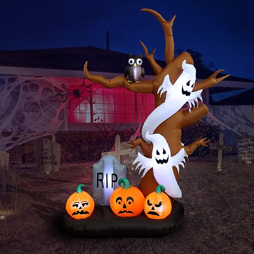 9 Foot Inflatable Halloween Tree