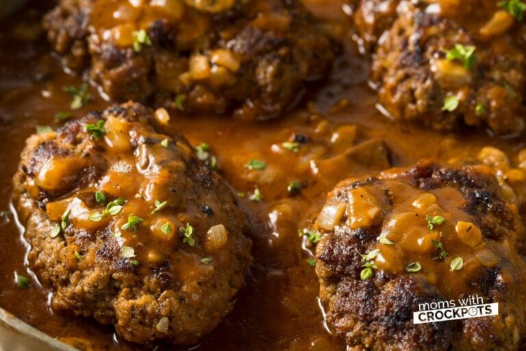 Crockpot Salisbury steak