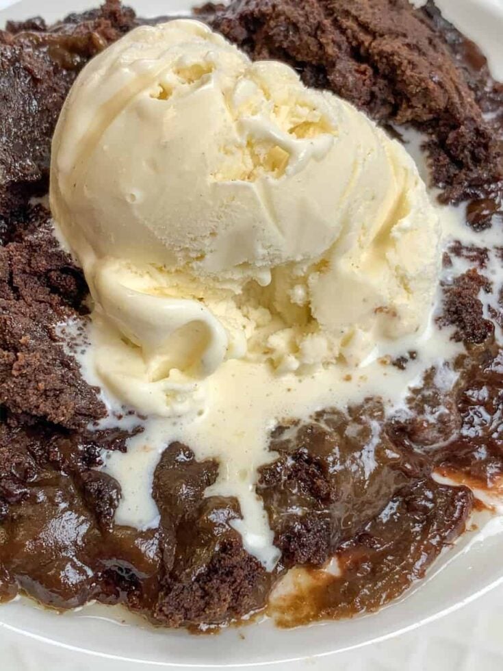 Slow cooker chocolate cake