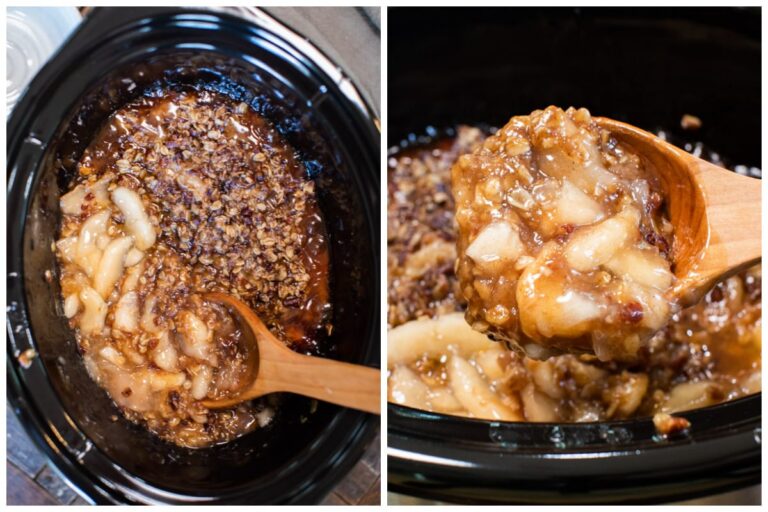 Slow cooker apple crisp