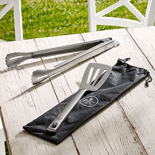 Pampered Chef Barbecue Tongs and Spatula Set