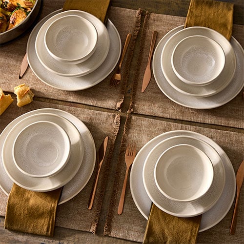 Pampered Chef 12-Piece Dinnerware Set