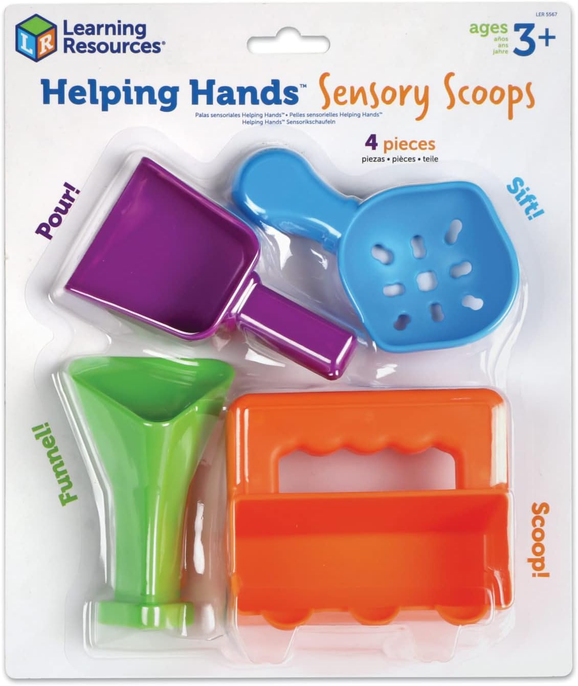 Helping Hands sensory scoops