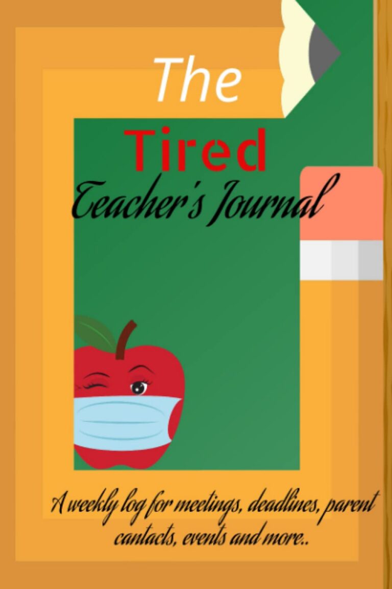 The Tired Teacher’s Journal weekly planner
